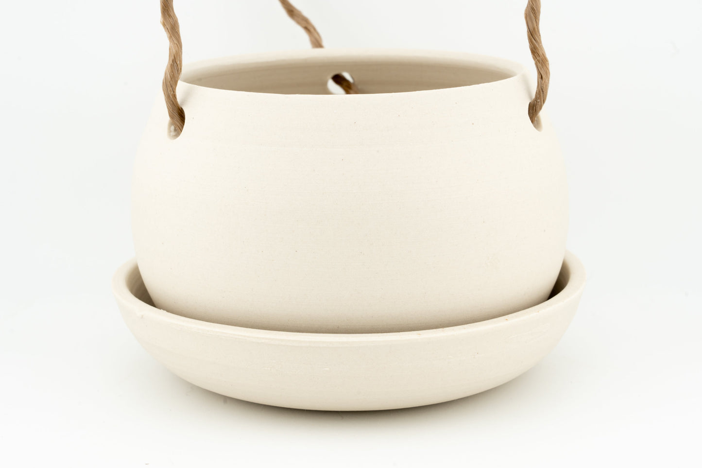 Hanging Planter, Unglazed, 5" or 7" wide