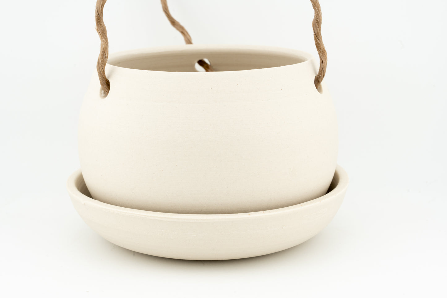Hanging Planter, Unglazed, 5" or 7" wide