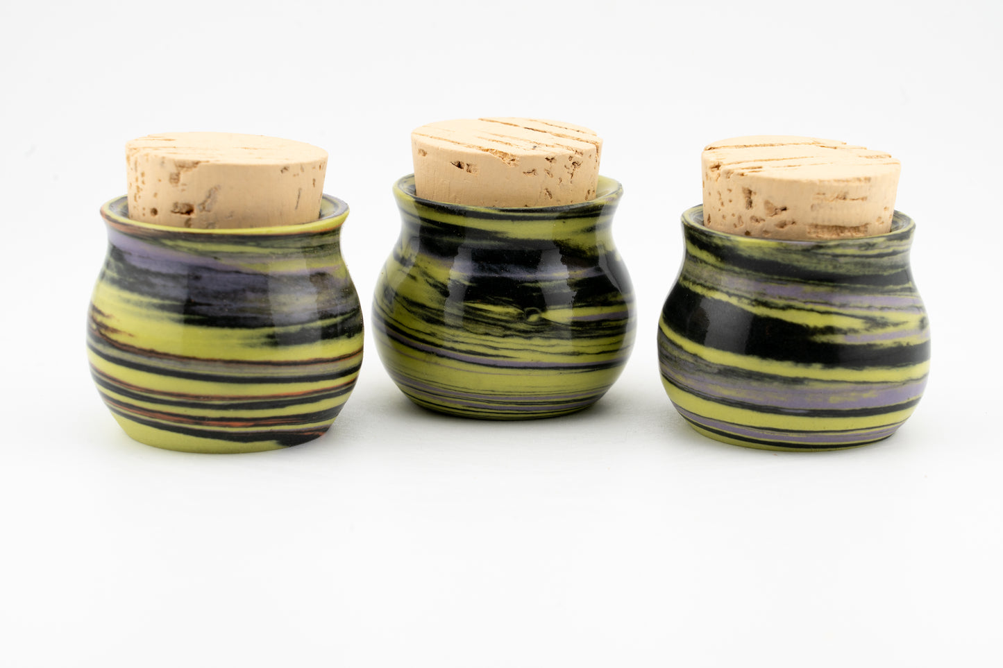 Cauldron Set - Mini Corked Jars