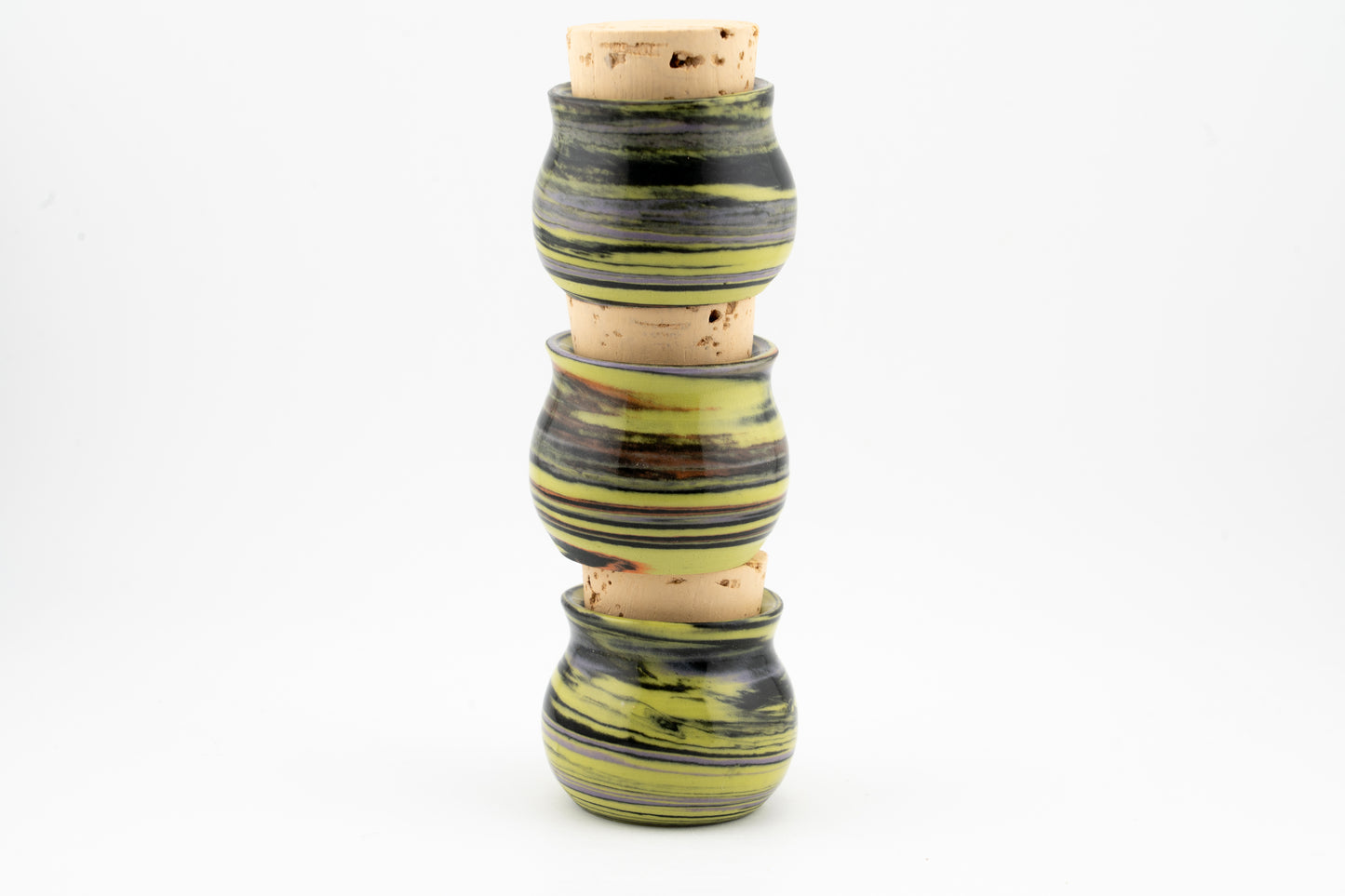 Cauldron Set - Mini Corked Jars