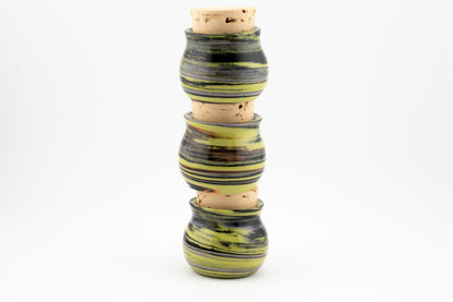 Cauldron Set - Mini Corked Jars