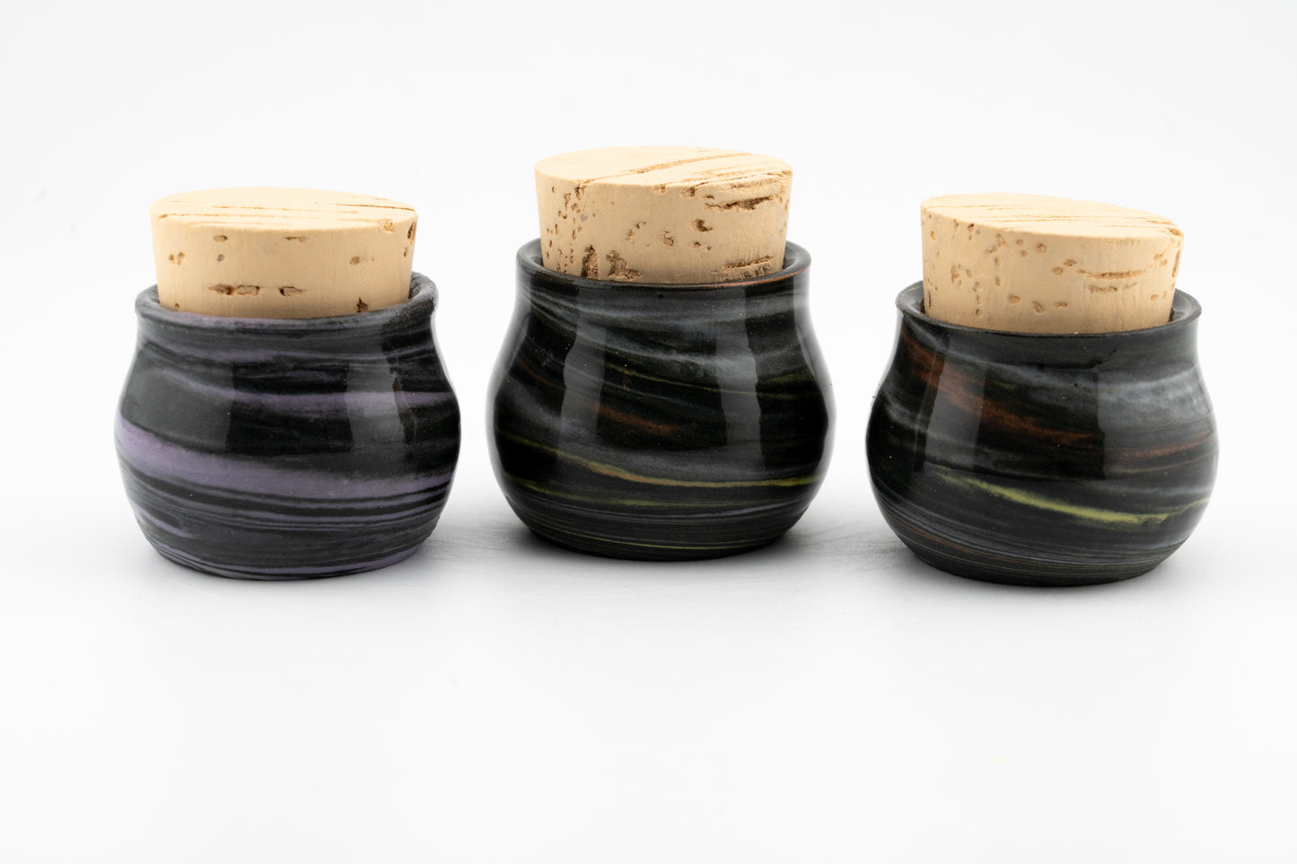 Cauldron Set - Mini Corked Jars
