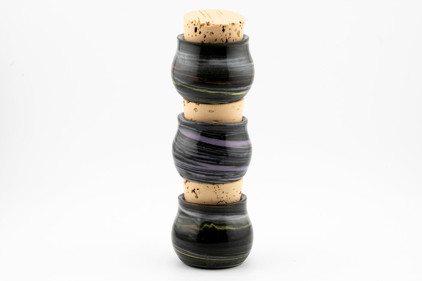 Cauldron Set - Mini Corked Jars