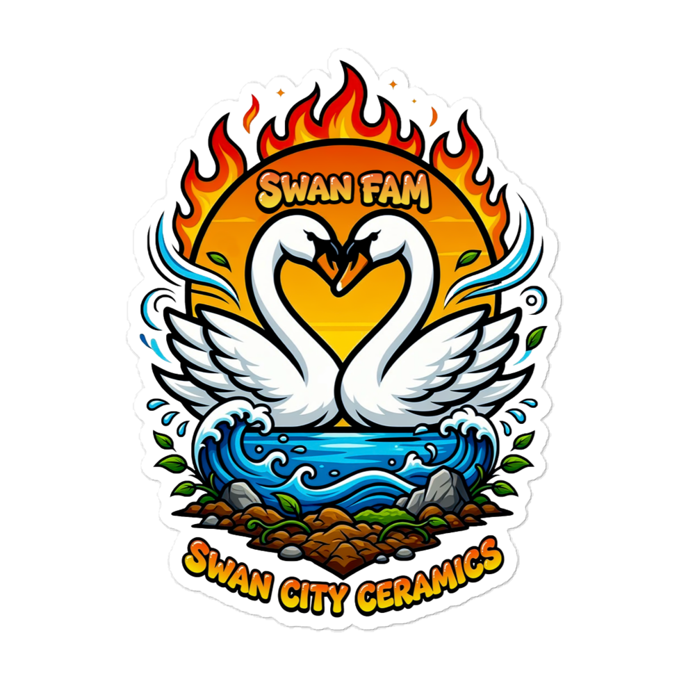 Swan Fam Sticker