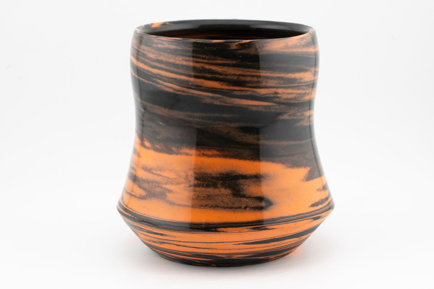 Orange and Black Swirl - Halloween Mug