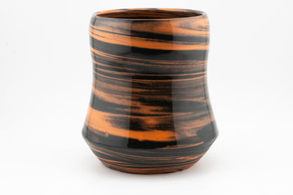 Orange and Black Swirl - Halloween Mug